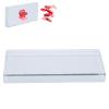 Nail Art Palettes - Color Mixing Glass Rectangle Makeup Blending Nail Tray False Eyelash Glue Holder for Fake Eyelashes Extension Makeup Cosmetic Nail Palette Tool view 1