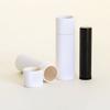 1/2 OZ (Tall) White Paperboard Lip Balm/Cosmetic/Lotion Tubes (100) view 1