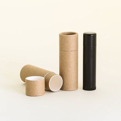 16 mL Kraft Paperboard Lip Balm/Salve/Cosmetic/Lotion Tubes (100)