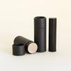 16 mL Black Paperboard Lip Balm/Salve/Cosmetic/Lotion Tubes (50) view 1