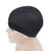6 Pcs Mesh Cap Wig Caps for Making Wig Stretchy Wig Cap with Wide Elastic Band (Black Mesh Cap L) view 2