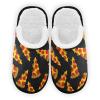 Umidedor Pizza Food Slippers For Women Girls, Soft Memory Foam Non-Slip Indoor House Slippers Home Shoes For Bedroom Hotel Travel Spa view 1