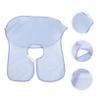 Beaupretty Grey Beard Hair Catcher Shaving Apron Beard Collector Waterproof and Non- Stick Grooming Beard Cape Apron for Shaving Trimming and Grooming view 2