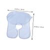 Beaupretty Grey Beard Hair Catcher Shaving Apron Beard Collector Waterproof and Non- Stick Grooming Beard Cape Apron for Shaving Trimming and Grooming view 3