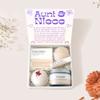 Dear Ava Spa Gifts for Women - Organic Self Care luxury Anti Stress Relaxing Bath and Body Kit Set Basket Box for Her with Heartfelt Card - Long Distance Gift for Aunt and Niece view 1