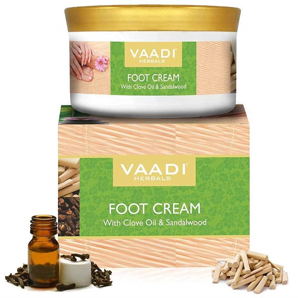 Citiz Vaadi Herbals Foot Cream, Clove And Sandal Oil, 150G
