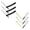 Beaupretty Beard Razor Holder 6pcs Manual Razors Vintage Barber Shaver Set Men's Shaving Tool No Cutting Tool view 1