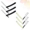 Beaupretty Beard Razor Holder 6pcs Manual Razors Vintage Barber Shaver Set Men's Shaving Tool No Cutting Tool view 2