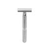 Beaupretty Men's Stainless Steel Safety Razor Double Razor Shaver for Close Clean Shave Professional Barber Shop or Home Use No Bumps or Burns view 1