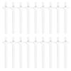 50pcs Nose Hair Wax Stick nose wax rod nostril hair removal Nose Waxing Tools wax spatulas tools for men nose hair removal sticks nasal hair scraper plastic single head Miss white view 1