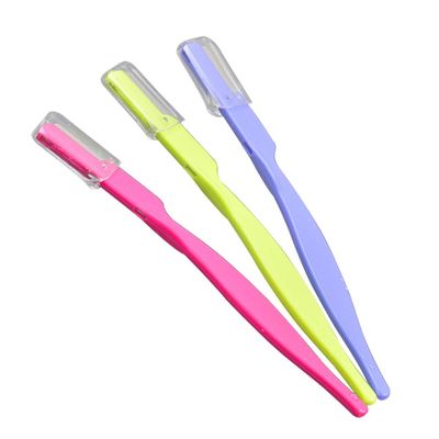 Beaupretty 3pcs Eyebrow Makeup Tool Kit Portable Eyebrow Razor Shaper Trimmer Remover Bulk