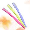 Beaupretty 3pcs Eyebrow Makeup Tool Kit Portable Eyebrow Razor Shaper Trimmer Remover Bulk view 2