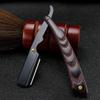 Beaupretty Stainless Steel Beard Trimming Tool for Men Portable Folding Razor Holder for Hairdressing and Beard Shaving Lightweight Design Without Blades Grooming Accessory view 3