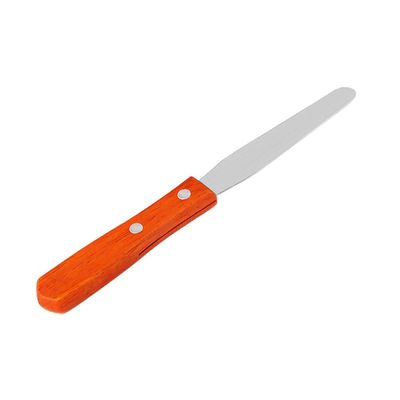 Beaupretty 1pc Metal Wax Mixing Spatulas for Waxing Coating Scraper Tool for Hair Removal Lightweight Design for Easy Use Compact for Storage and Travel Smooth and Polished Finish