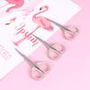 Beaupretty 3pcs Stainless Steel Scissors for Eyebrow Nose Hair and Vibrissa Trimming Safe Precise Blades for Beauty Care Compact Design for Easy Travel view 2