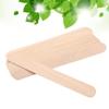 100pcs Wax Applicator Spatula Wax Applicator Sticks Wax Warmer for Hair Removal Hard Wax Tongue Spatula Wax Stick Spatulas Wax Sticks Supplies Cosmetic Wooden view 3
