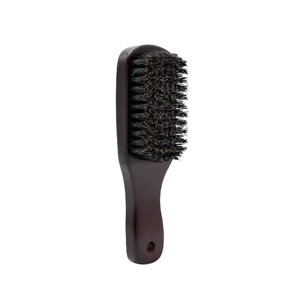 Beard Mustache Fathers Day Men Hair Comb Silver Nail Art Charms Novelty Hair Clips Styling Comb Man Bristles Wooden