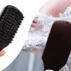Beard Mustache Fathers Day Men Hair Comb Silver Nail Art Charms Novelty Hair Clips Styling Comb Man Bristles Wooden view 2