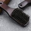 Beard Mustache Fathers Day Men Hair Comb Silver Nail Art Charms Novelty Hair Clips Styling Comb Man Bristles Wooden view 3
