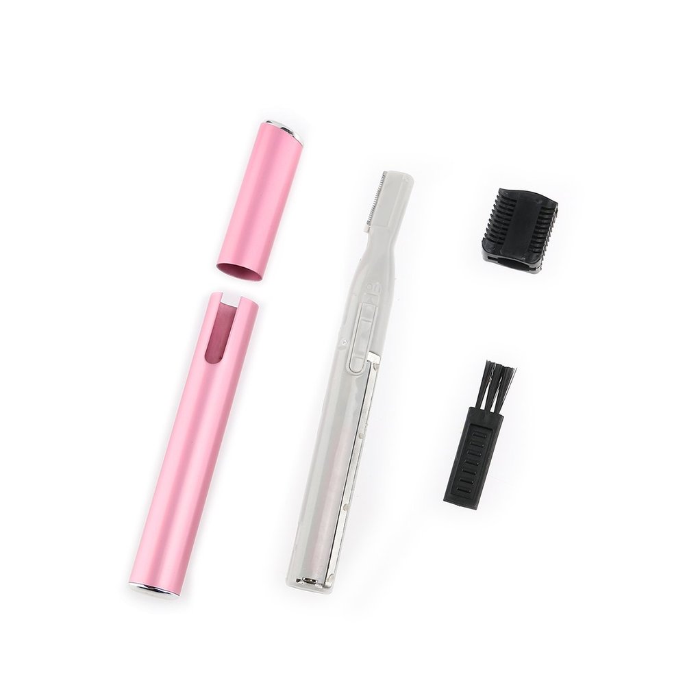 Beaupretty Facial Depilator Face Razors Hair Remover Facial Hair Razor Eyebrow Shaver for Women Electric Epilator Trimmer Eyebrow Miss Pink Trimming