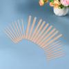 Beaupretty 600pcs Hair Removal Kit Hair Removal Tool Sticks Beauty Sticks Lollipops Body Stick for Hair Applicator Wooden view 2