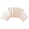 Beaupretty 600pcs Hair Removal Kit Hair Removal Tool Sticks Beauty Sticks Lollipops Body Stick for Hair Applicator Wooden view 3