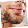 Beaupretty 1set Beard Trimming Scissors Kit Comb Storage Pouch Stainless Steel Grooming Shears for Men for Home and Barber Shop Use view 3