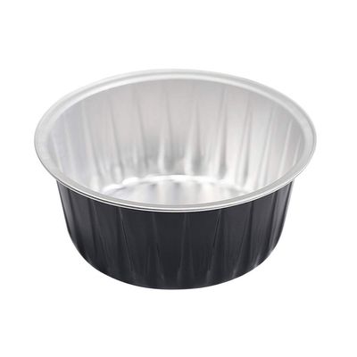 6pcs Wax Bowl Aluminum Foil Plate Mini Waxing Pot Wax Warmer Liners Baking Cake Bowl Wax Pot Food Container Depilatory Bowl Waxing Container Hair Microwave Bowl Round