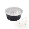 6pcs Wax Bowl Aluminum Foil Plate Mini Waxing Pot Wax Warmer Liners Baking Cake Bowl Wax Pot Food Container Depilatory Bowl Waxing Container Hair Microwave Bowl Round view 4