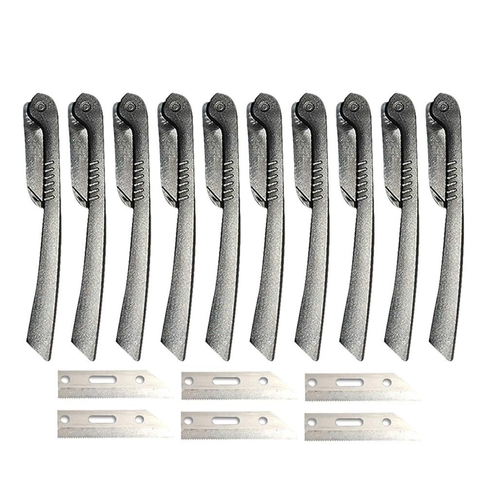 1 Set 10pcs Dermaplaning Shaving Tool Eyebrow Removal Tools Men Beard Trimmer Eyebrow Trimmer Beauty Facial Razor Eyebrow Shaver for Women Eyebrow Razor Miss Delicate