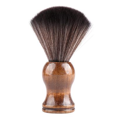 1pc Men's Beard Brush Mustache Shaving Brush Facial Shaving Men Shaving Kit Razor for Face Mens Tools for Men Personal Care Supplies Bristle Hair Portable Suite Travel