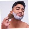 1pc Men's Beard Brush Mustache Shaving Brush Facial Shaving Men Shaving Kit Razor for Face Mens Tools for Men Personal Care Supplies Bristle Hair Portable Suite Travel view 3