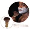 1pc Men's Beard Brush Mustache Shaving Brush Facial Shaving Men Shaving Kit Razor for Face Mens Tools for Men Personal Care Supplies Bristle Hair Portable Suite Travel view 4