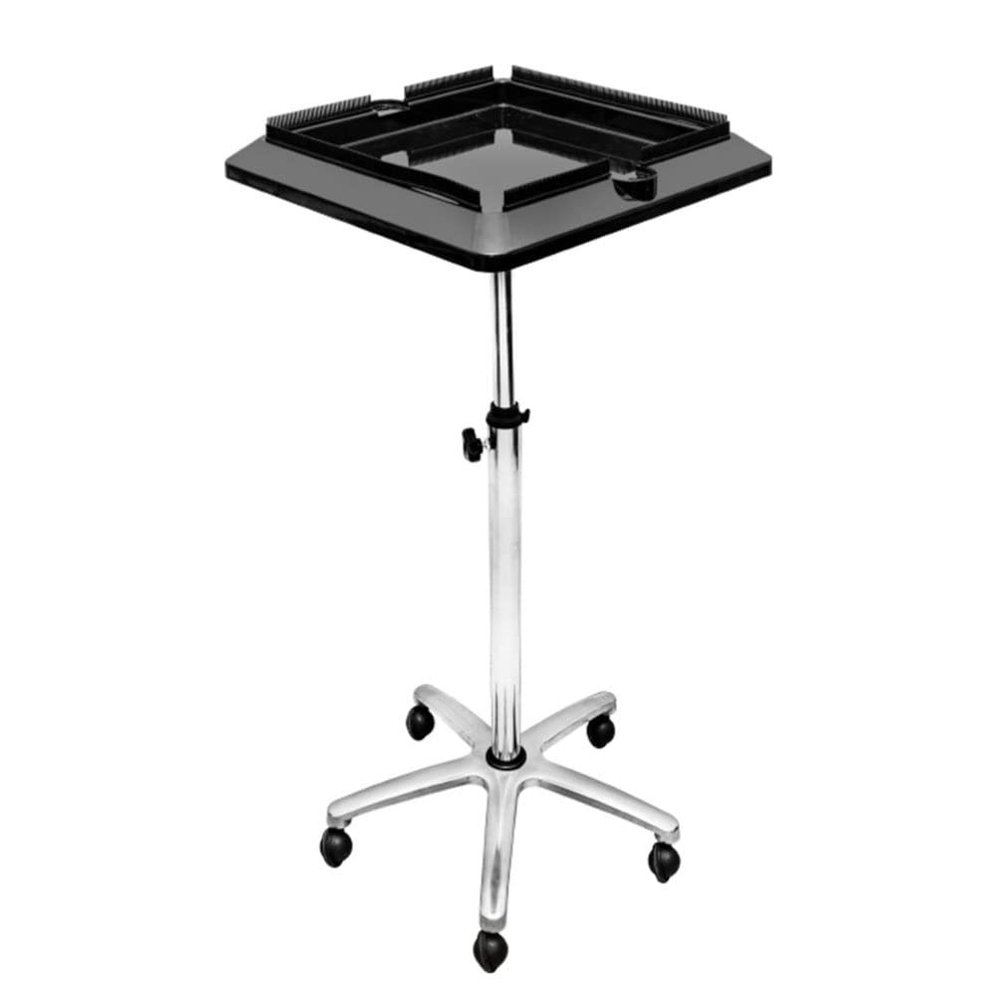 Beaupretty Multi- Wig Bracket Cart Movable Hair Extension Tool Tray Tool Cart for Home Salon