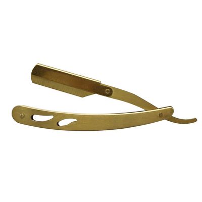 Beaupretty Vintage Barber Razor for Close Shaving Manual Beard and Eyebrow Shaver Tool for Hair Salon and Home Use Without Cutting Tool