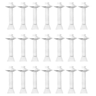 DecBlue 40 Pcs Nose Wax Applicators for Nasal, Ear, Eyebrow and Facial Hair Removal