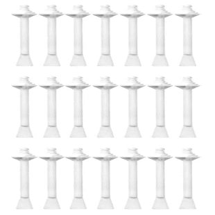 DecBlue 40 Pcs Nose Wax Applicators for Nasal, Ear, Eyebrow and Facial Hair Removal