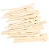Beaupretty 100pcs Wooden Wax Spatulas Disposable Hair Removal Applicator Sticks for Wax Types Original Wooden for Salon Home Use view 4