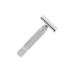 Beaupretty Double Safety Razor for Men Stainless Steel Safety Shaving Razor Pattern Smooth Shave Professional Barbershop and Home Use Textured Grip Design view 2
