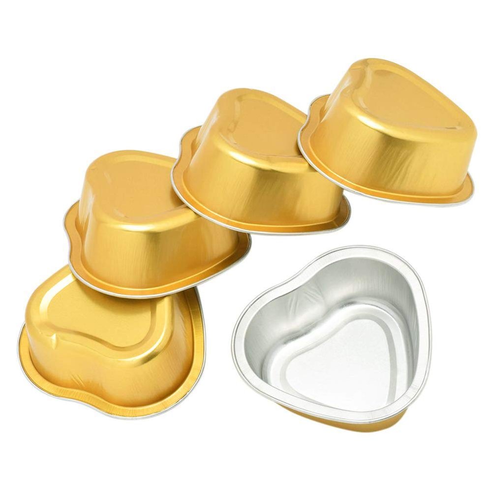 5pcs False Eyelashes Fake Eyelashes Fake Lashes Small Wax Bowl Nose Heater Wax Beans Bowl Hair Removal Tool Wax Warmer Hair Remove Tool Bean Bowl Hot Pot Eyelash Tool