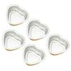 5pcs False Eyelashes Fake Eyelashes Fake Lashes Small Wax Bowl Nose Heater Wax Beans Bowl Hair Removal Tool Wax Warmer Hair Remove Tool Bean Bowl Hot Pot Eyelash Tool view 2
