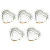 5pcs False Eyelashes Fake Eyelashes Fake Lashes Small Wax Bowl Nose Heater Wax Beans Bowl Hair Removal Tool Wax Warmer Hair Remove Tool Bean Bowl Hot Pot Eyelash Tool view 3