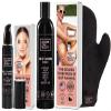 Face Tanner Serum and Self Tanning Lotion with a Mitt - Self Tanners Best Sellers with Organic Oils for Natural Sunkissed Glow view 1