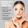 Face Tanner Serum and Self Tanning Lotion with a Mitt - Self Tanners Best Sellers with Organic Oils for Natural Sunkissed Glow view 2