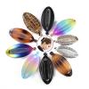 10pcs/pack Banana Hair Clip Floral Clincher Hair Claws Bohemia Style Wrapped Banana Hair Clip Hair Comb Hair Jaw Clips Fish Shape Grips Clamp Hair Accessories for Women Girls (LV03-10PCS MIX) view 1