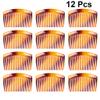 12pcs 23 Teeth Hair Clip Combs Side Combs for Fine Hair Comb for Men Bridal Headpiece for Women French Wedding Teeth Comb pin Fashion Accessories Miss view 3
