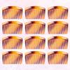 12pcs 23 Teeth Hair Clip Combs Side Combs for Fine Hair Comb for Men Bridal Headpiece for Women French Wedding Teeth Comb pin Fashion Accessories Miss view 4