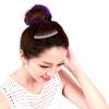Beaupretty 1pc Pearl Rhinestone Inlay Hair Comb for Brides Alloy Hair Accessory for Weddings Elegant Pearl Bow Design for Bridal Parties Engagements and Special Occasions view 2
