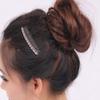 Beaupretty 1pc Pearl Rhinestone Inlay Hair Comb for Brides Alloy Hair Accessory for Weddings Elegant Pearl Bow Design for Bridal Parties Engagements and Special Occasions view 4