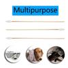 1200pcs Precision Cotton Swabs with 6'' Long Sticks for Gun Cleaning, Makeup or Pets view 4